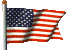 United States Flag Waving